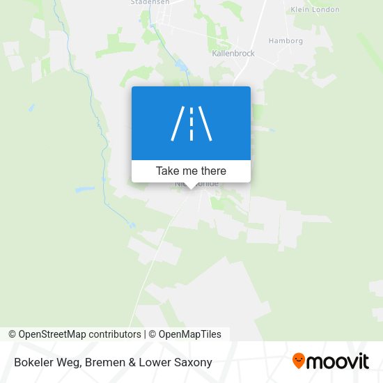 Bokeler Weg map