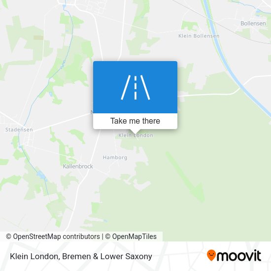 Klein London map