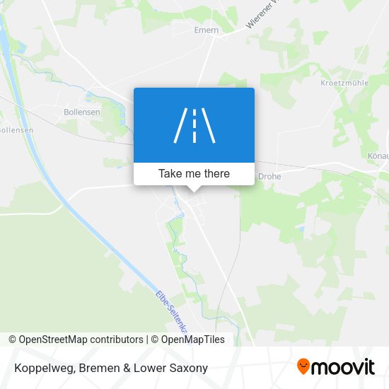 Koppelweg map