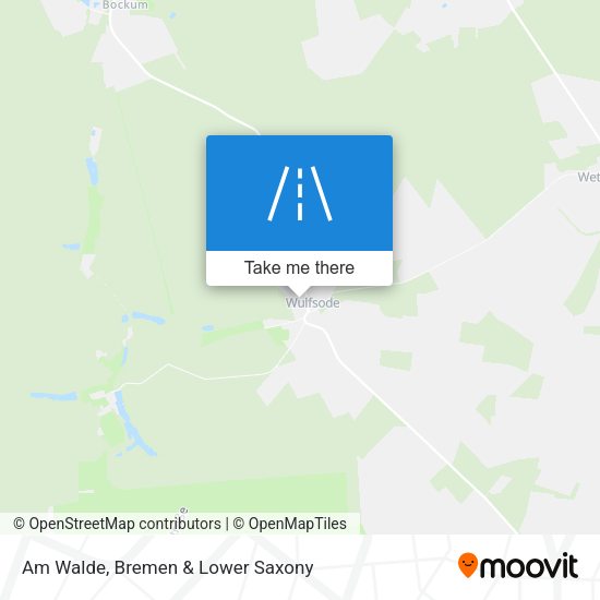 Am Walde map