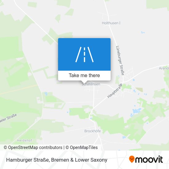 Hamburger Straße map