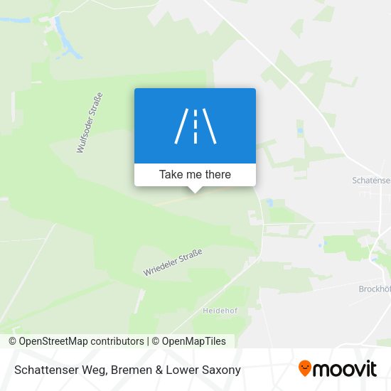 Schattenser Weg map