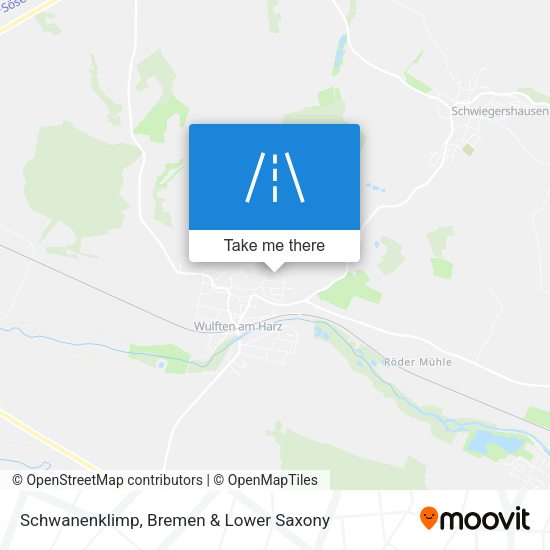 Schwanenklimp map