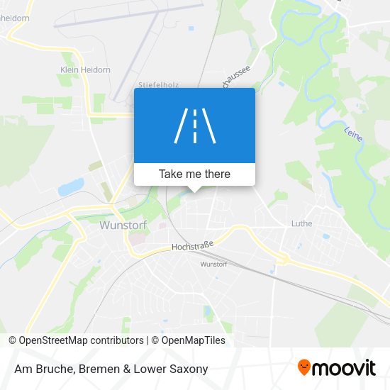 Am Bruche map