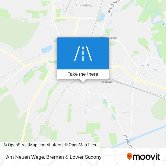 Am Neuen Wege map
