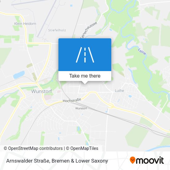 Arnswalder Straße map