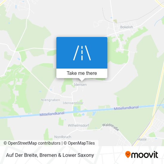 Auf Der Breite map
