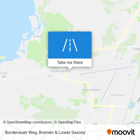 Bordenauer Weg map