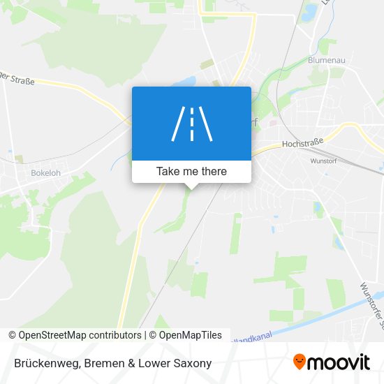 Brückenweg map
