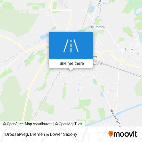 Drosselweg map