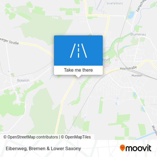Eibenweg map