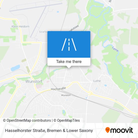 Hasselhorster Straße map