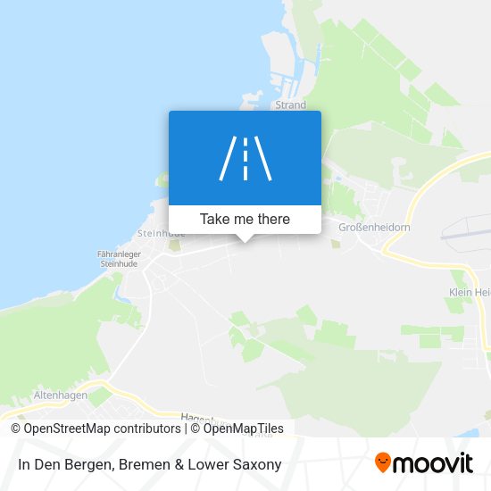 In Den Bergen map