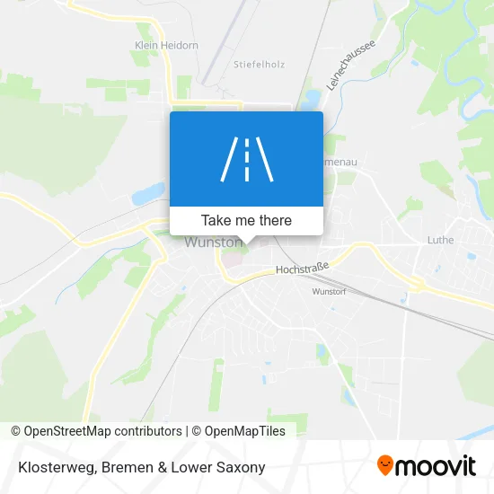 Карта Klosterweg