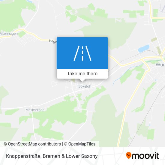 Knappenstraße map