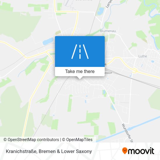 Kranichstraße map