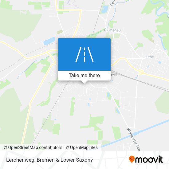 Lerchenweg map