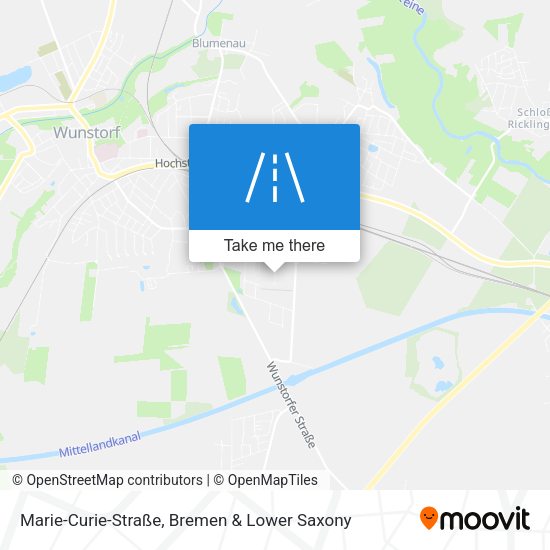 Marie-Curie-Straße map