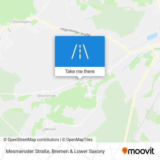 Mesmeroder Straße map