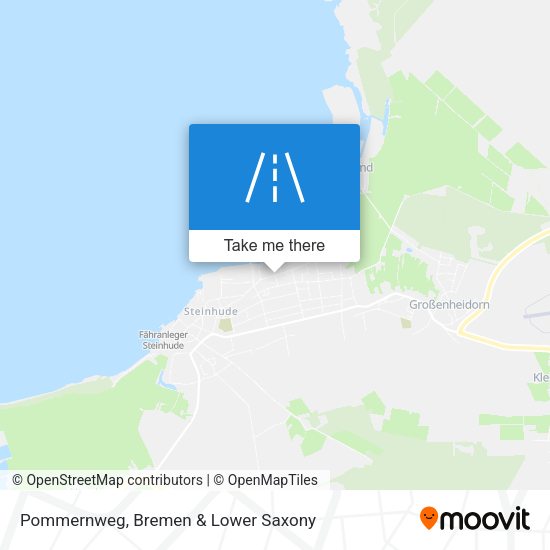 Pommernweg map