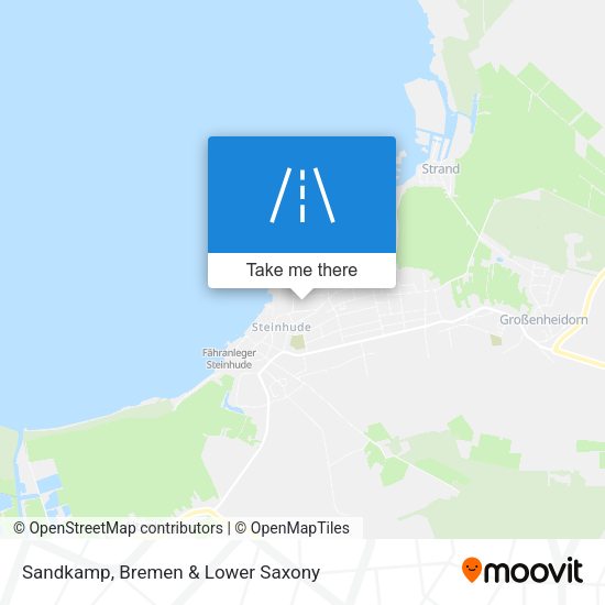 Sandkamp map