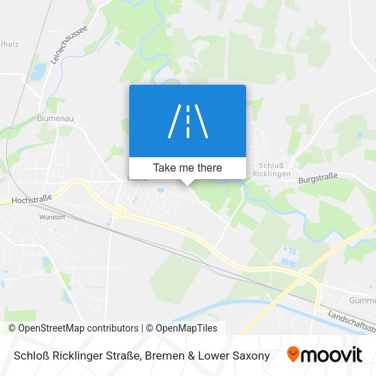 Schloß Ricklinger Straße map