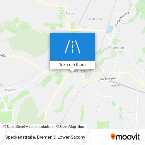 Speckenstraße map