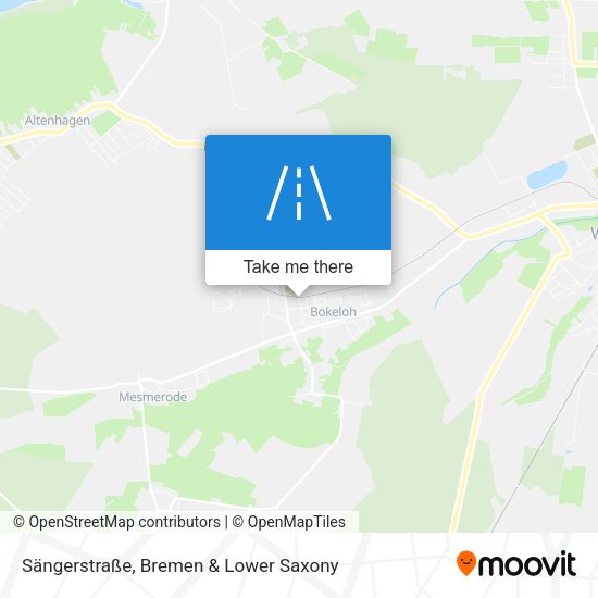 Sängerstraße map