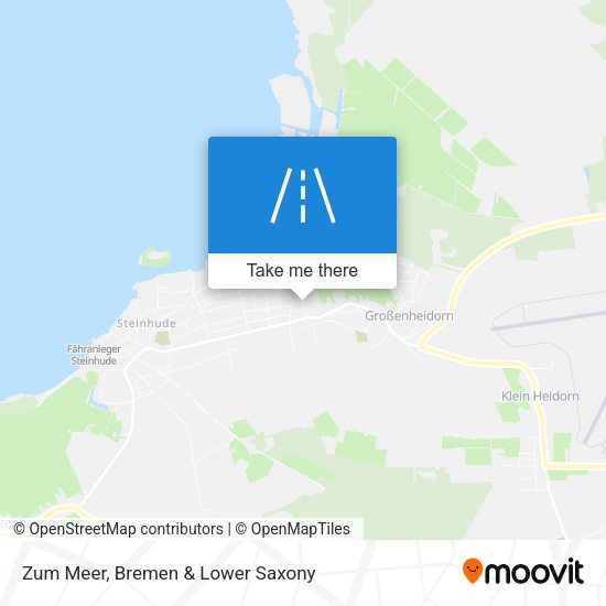 Zum Meer map