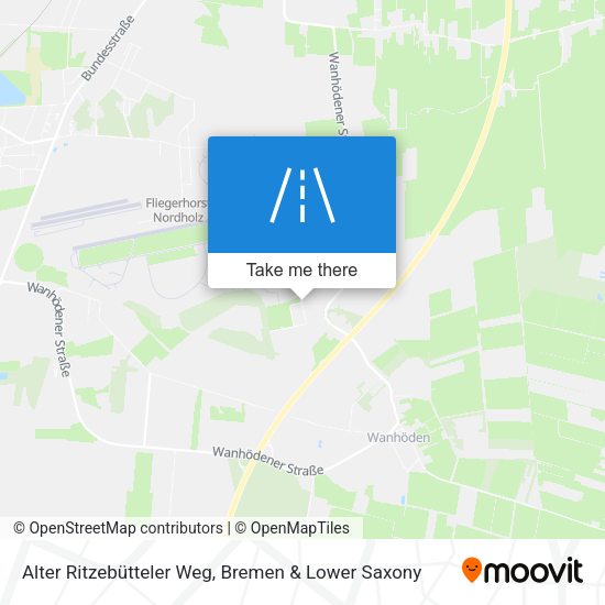 Alter Ritzebütteler Weg map