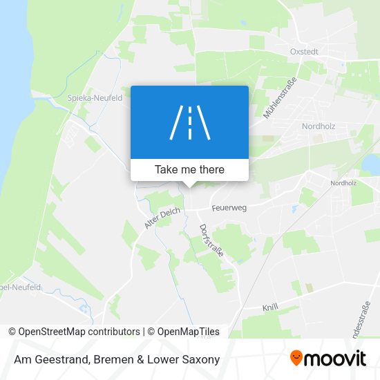 Am Geestrand map