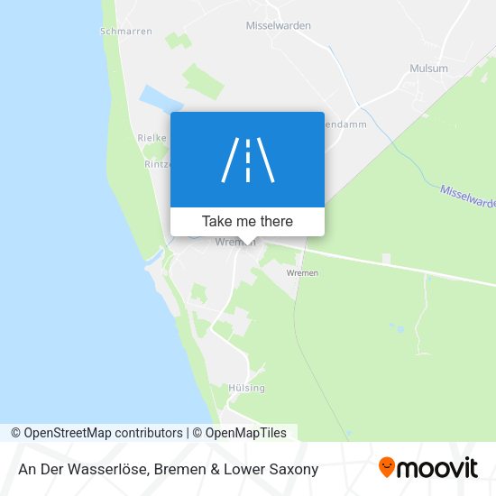 An Der Wasserlöse map