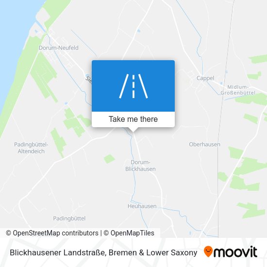 Blickhausener Landstraße map