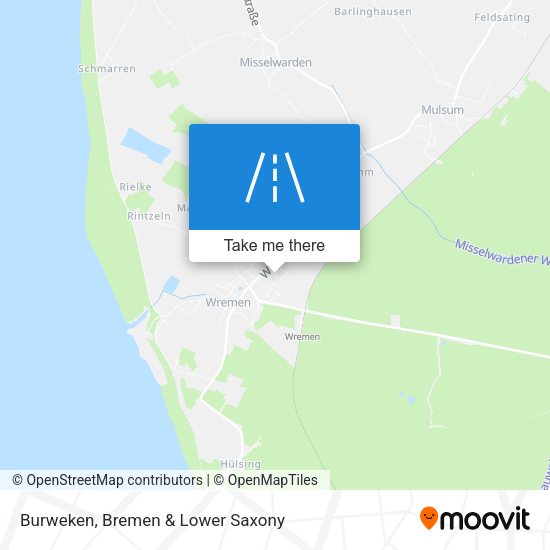 Burweken map