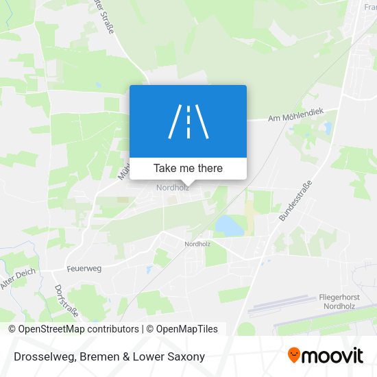Drosselweg map