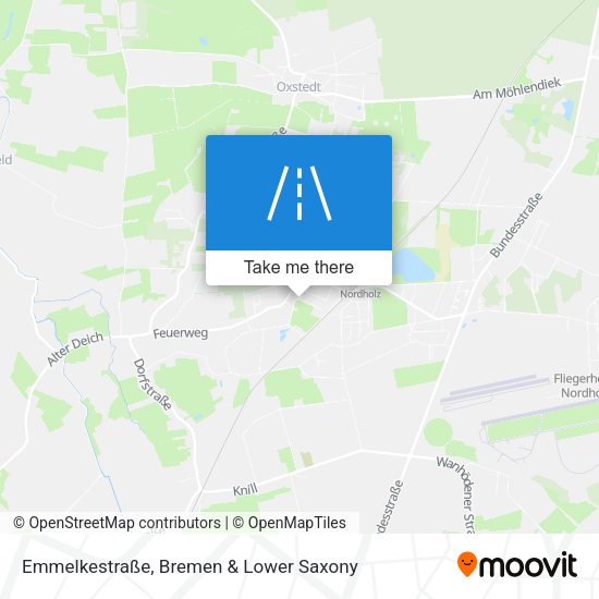 Emmelkestraße map