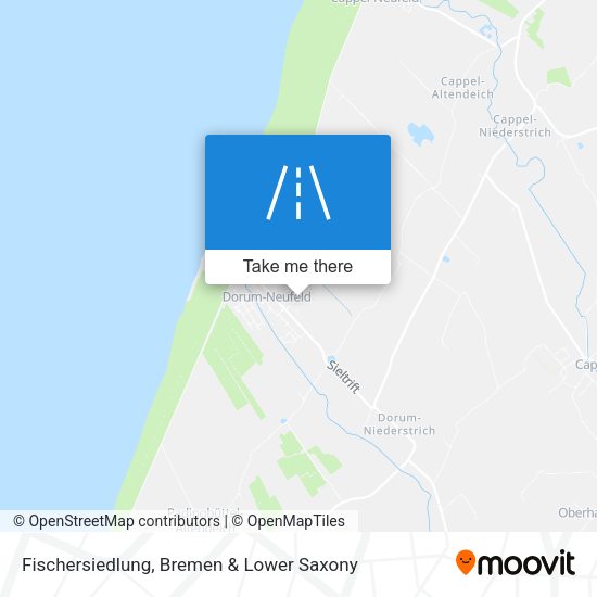 Fischersiedlung map