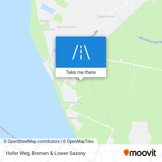 Hofer Weg map