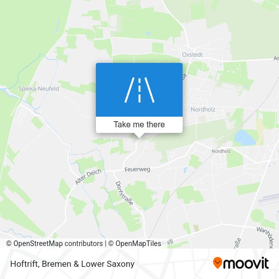 Hoftrift map