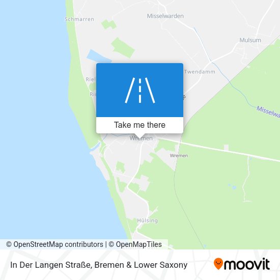 In Der Langen Straße map