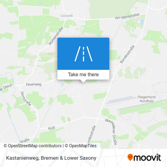 Kastanienweg map
