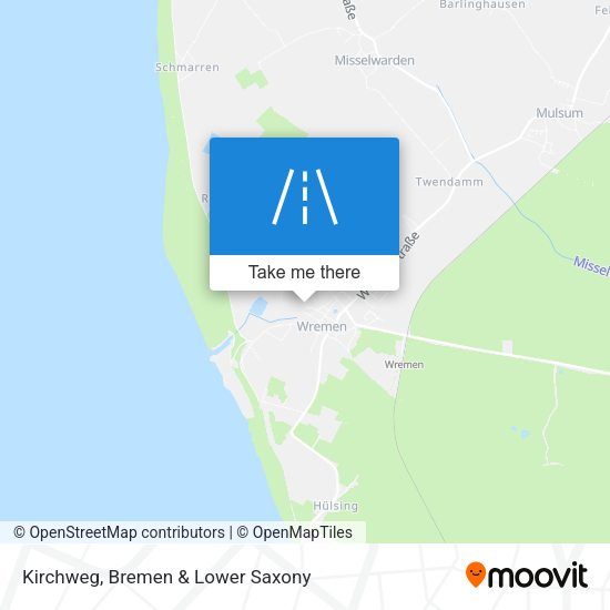 Kirchweg map