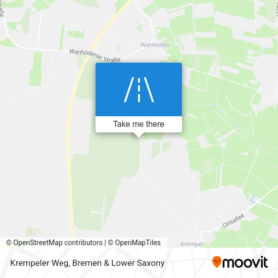 Krempeler Weg map