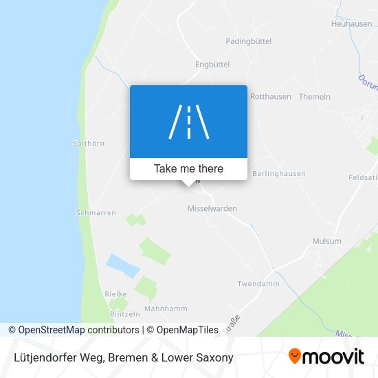 Lütjendorfer Weg map