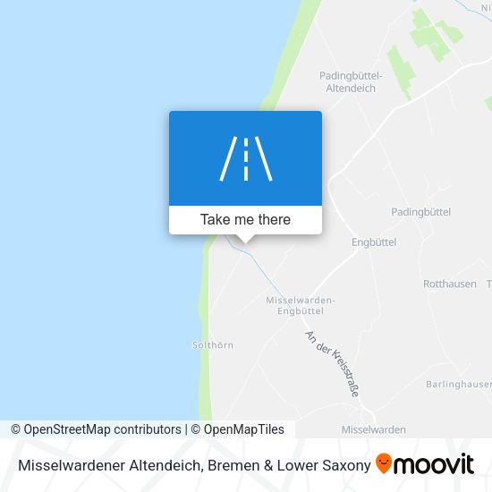 Misselwardener Altendeich map