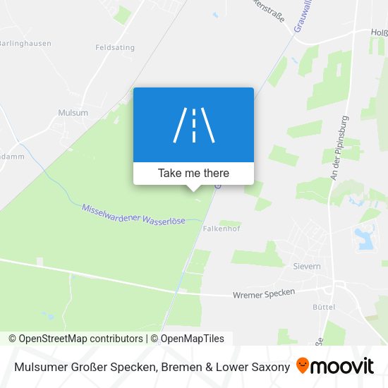 Mulsumer Großer Specken map