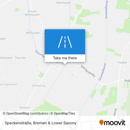 Speckenstraße map