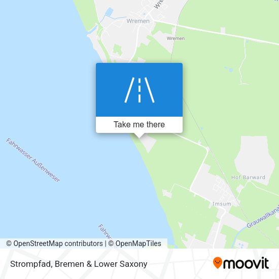 Strompfad map