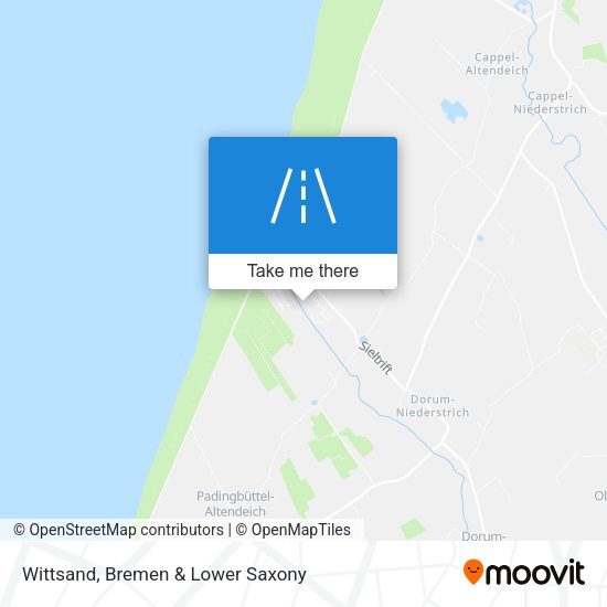 Wittsand map