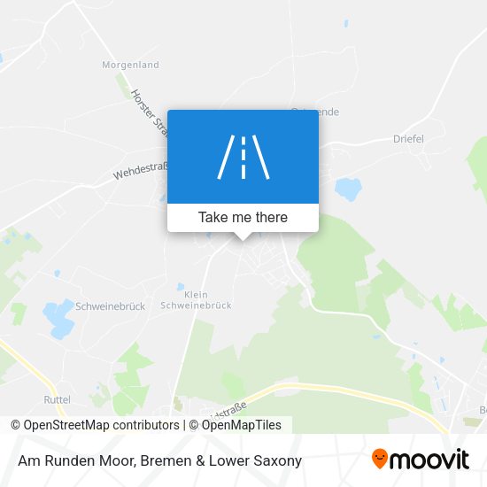 Am Runden Moor map